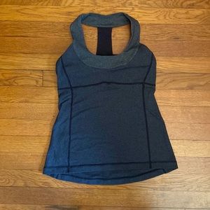 Lululemon Scoop Neck Tank Gray Size 6